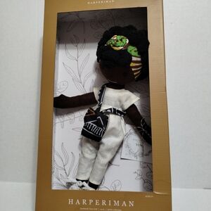 Othr Doll with White Outfit and Black Hair